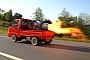 5,000-HP Jet-Powered Twin-Engine Kei Truck on Public Road Gets Thumbs-Up From Fire Brigade