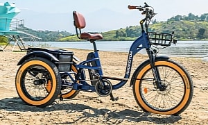 Addmotor's Grandtan X E-Trike Promises Smoother Rides With Full Suspension and Fat Tires