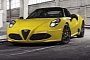 ALFA ROMEO 4C Spider specs and photos