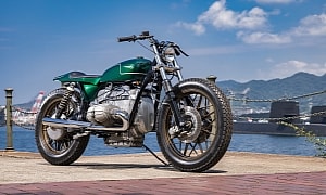 BMW R 100 Salty Green Is a Breathtaking Sight to Behold, Courtesy of Japan’s Very Best