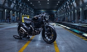 Ducati Scrambler Black Villain Boasts New Ohlins Suspension and a Sinister Color Scheme