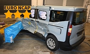 Euro NCAP Slaps Ford's Tourneo Courier Minivan With 3 Stars, Ford Vows To Improve It