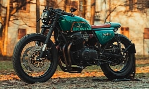 Honda CB750 Green Arrow Is a Custom Fusion of New and Old Executed Beautifully