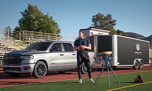 JJ Watt Tows a Trailer With a 2025 Ram 1500 Limited, Says He Is "Wiser" Now