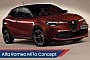 New 2026 Alfa Romeo MiTo Digitally Trades Hatch Look for Crossover Styling