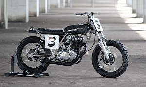 One-Off Yamaha SR400 Street Tracker Is Fantastic in More Ways Than You Can Fathom