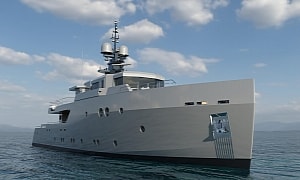 Project Hekate Is One of the Coolest Military-Style Superyacht Designs