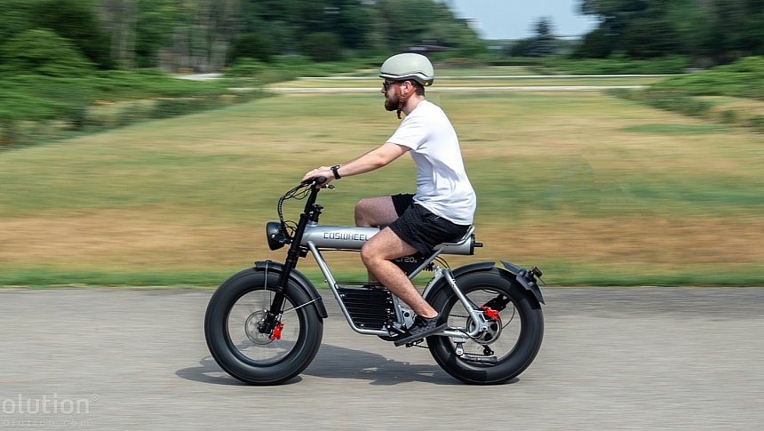 Ridden: The Coswheel CT20S E-Bike Has an Insane 45-MPH Top Speed and a Striking Design