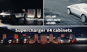 Tesla Announces 800-Volt Superchargers, V4 Cabinets To Supply up to 1.2 MW for the Semi