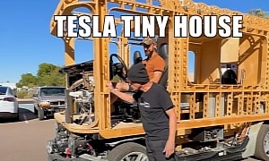 This Is the World's Fastest Tiny House and It's Built on Top of a Tesla Model S