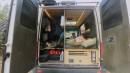 This Old Sprinter T1N Van Hides a Modern, Space-Maximizing Apartment on Wheels