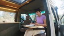 This Old Sprinter T1N Van Hides a Modern, Space-Maximizing Apartment on Wheels