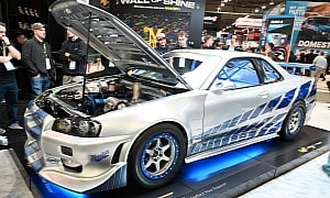 Throtl's R34 GT-R 2 Fast 2 Furious Tribute Car Brought Tears to Our Eyes at SEMA