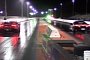 Tuned Acura NSX Drag Races Lamborghini Huracan, Destruction Occurs