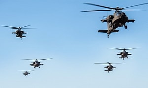 U.S. Army's Apache Attack Helicopters to Get New Intel-Powered Electronic Warfare System