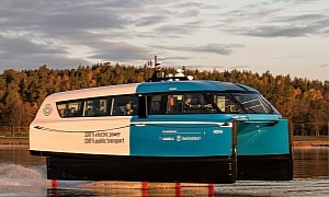 World’s Fastest Electric Ferry Enters Service in Stockholm